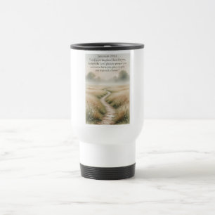 Bible Jeremiah 29:11 Christian Travel Mug