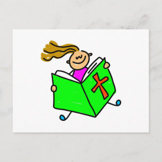 Bible Kid Postcard