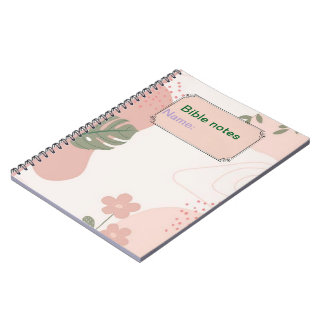 Bible notebook