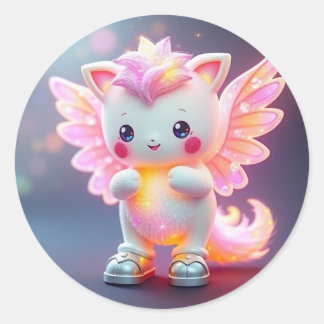 Bible Pals #1 - Nini (No Text) Classic Round Sticker