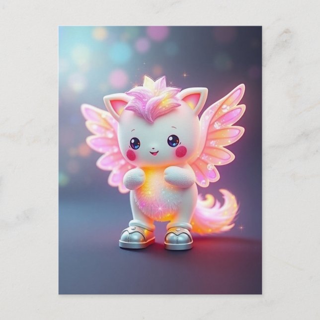 Bible Pals #1 - Nini (No Text) Postcard (Front)