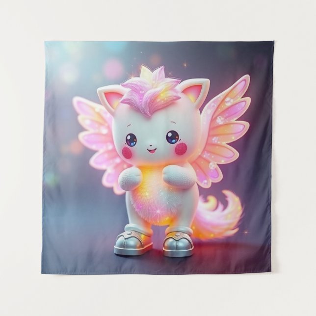 Bible Pals #1 - Nini (No Text) Tapestry (Front)