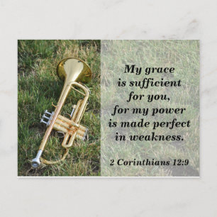Bible Postcard My Grace is Sufficient For You
