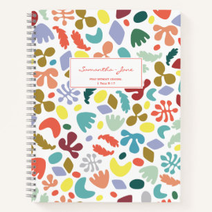 Bible Quote Modern Design Named Prayer Journal