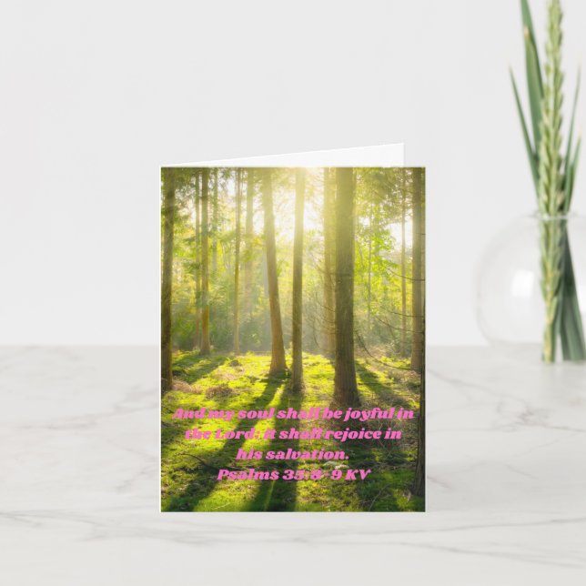 bible quotes card (Front)