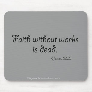 Bible Quotes Christian Mouse Mat