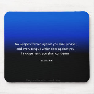 Bible Quotes Christian Mouse Mat