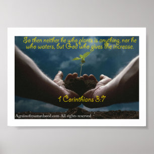 Bible Quotes Inspirational Poster