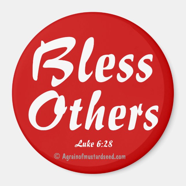 Bible Quotes Magnet (Front)