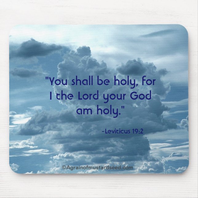 Bible Quotes Mouse Mat (Front)
