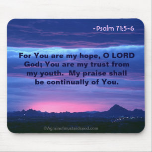 Bible Quotes Mouse Mat