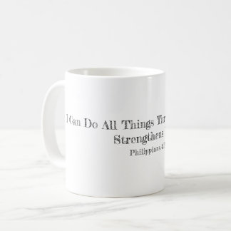 Bible sayings for Strength Coffee Mug