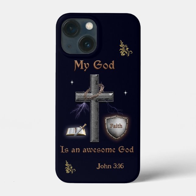 Bible Scripture Case-Mate iPhone Case (Back)