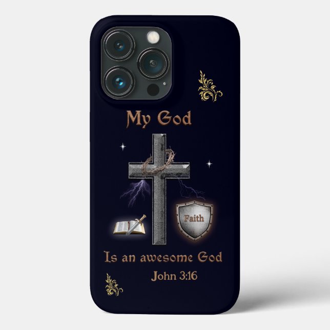 Bible Scripture Case-Mate iPhone Case (Back)