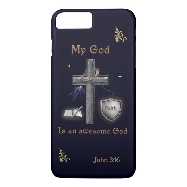 Bible Scripture Case-Mate iPhone Case (Back)
