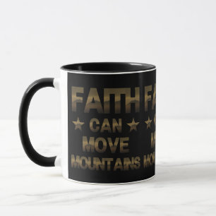Bible Scripture Christian Faith Can Move Mountains Mug