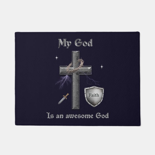 Bible Scripture Doormat (Front)