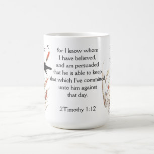 Bible Scripture God I know Blackbird Coffee Mug
