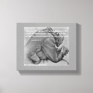Bible Scripture Inspirational Canvas Print