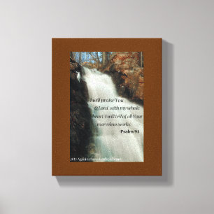 Bible Scripture Inspirational Canvas Print
