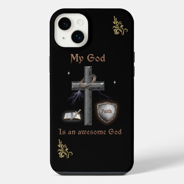 Bible Scripture iPhone Case (Back)