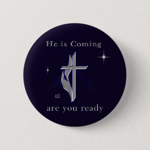Bible scripture John 3:16 6 Cm Round Badge