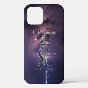 Bible scripture John 3:16 iPhone 12 Case