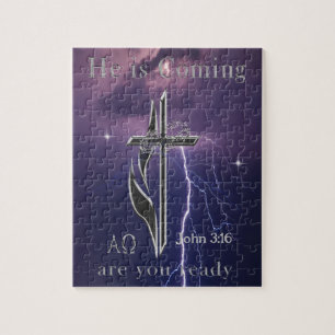 Bible scripture John 3:16 Jigsaw Puzzle