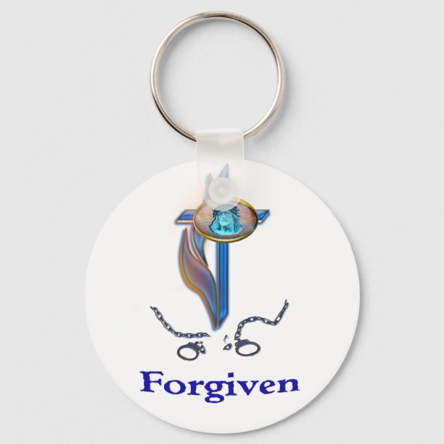 Bible Scripture John 3:16 Key Ring (Front)