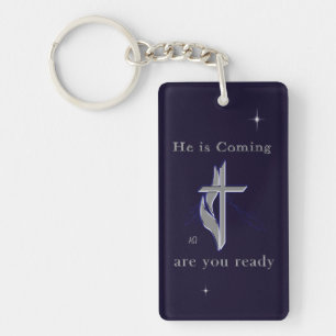 Bible scripture John 3:16 Key Ring