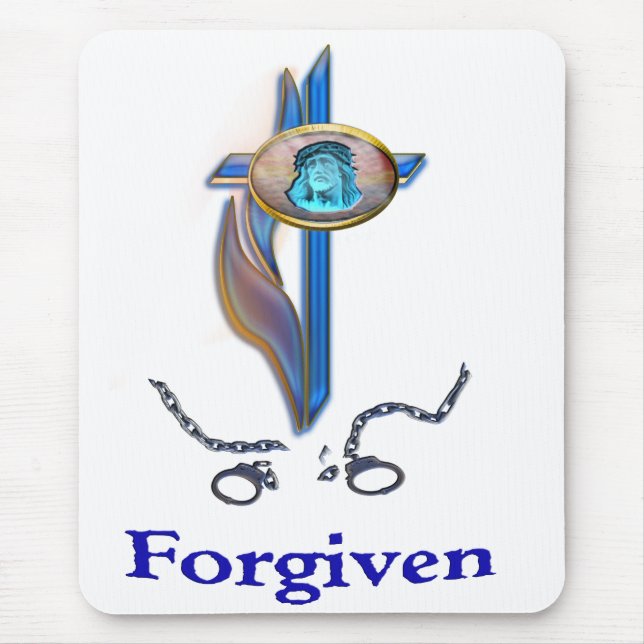 Bible Scripture John 3:16 Mouse Mat (Front)