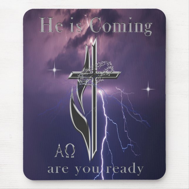 Bible scripture John 3:16 Mouse Mat (Front)