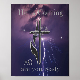 Bible scripture John 3:16 Poster
