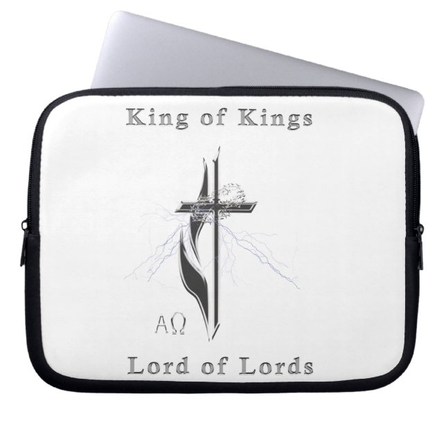 Bible Scripture Laptop Sleeve (Front)