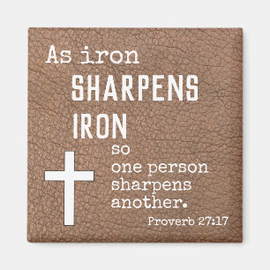 Bible Scripture on Strength Proverbs 17:17  Magnet