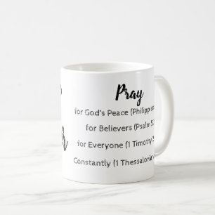 Bible Scripture Prayer Coffee Mug