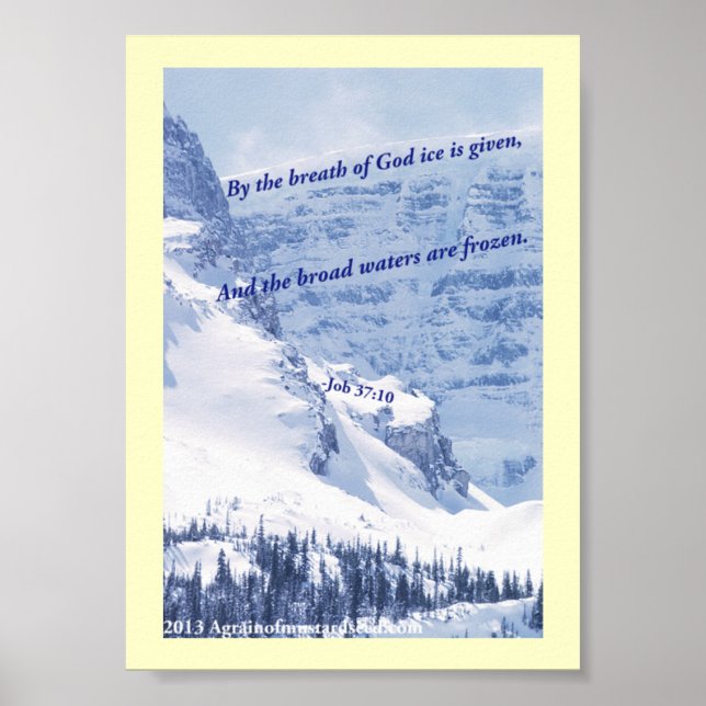 Bible Scripture Prayers Poster (Front)