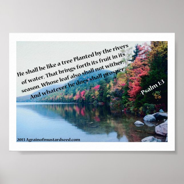 Bible Scripture prayers Poster (Front)