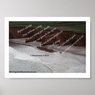 Bible Scripture Prayers Poster