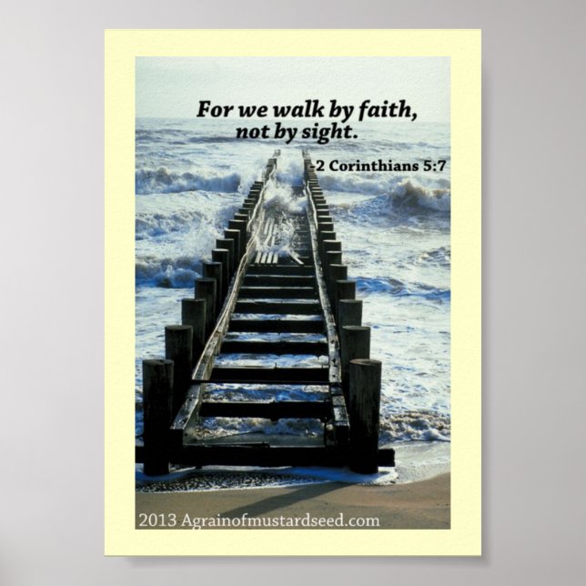 Bible Scripture Prayers Poster (Front)