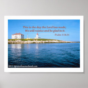 Bible Scripture Prayers Poster