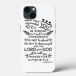 Bible Scripture Verse Joshua 1:19 iPhone 13 Case