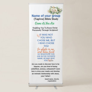 Bible Scriptures Vertical Banner