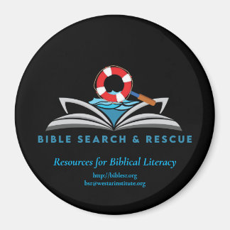 Bible Search & Rescue -- Circle Magnet (3 in.)