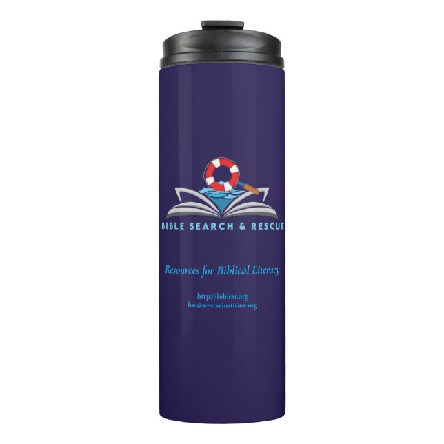 Bible Search & Rescue Thermal Tumbler (Front)