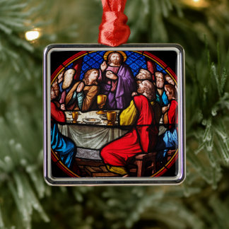 Bible stories last supper Christmas 2020 Metal Tree Decoration