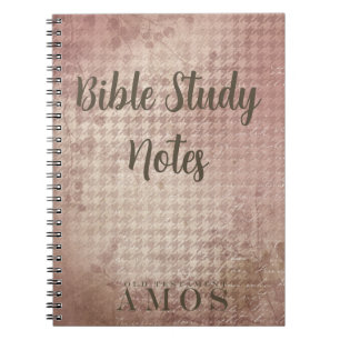 Bible Study-Amos Notebook