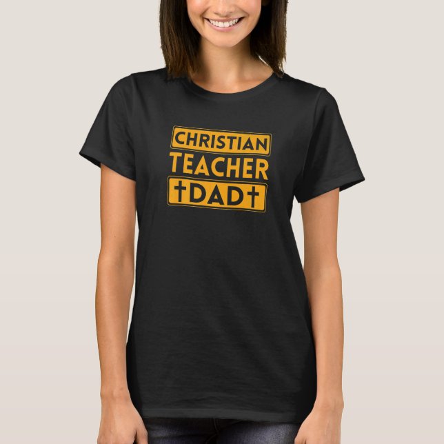 Bible Study  Christianity Theology Christian Teach T-Shirt (Front)