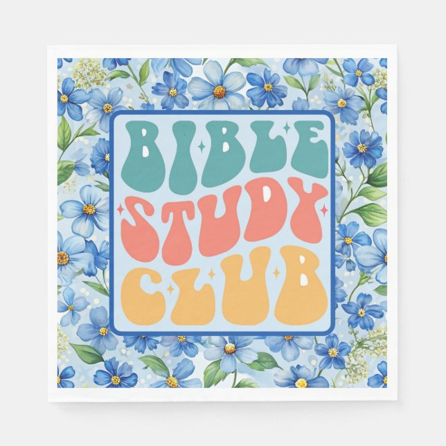 Bible Study Group Paper Napkin (Front)
