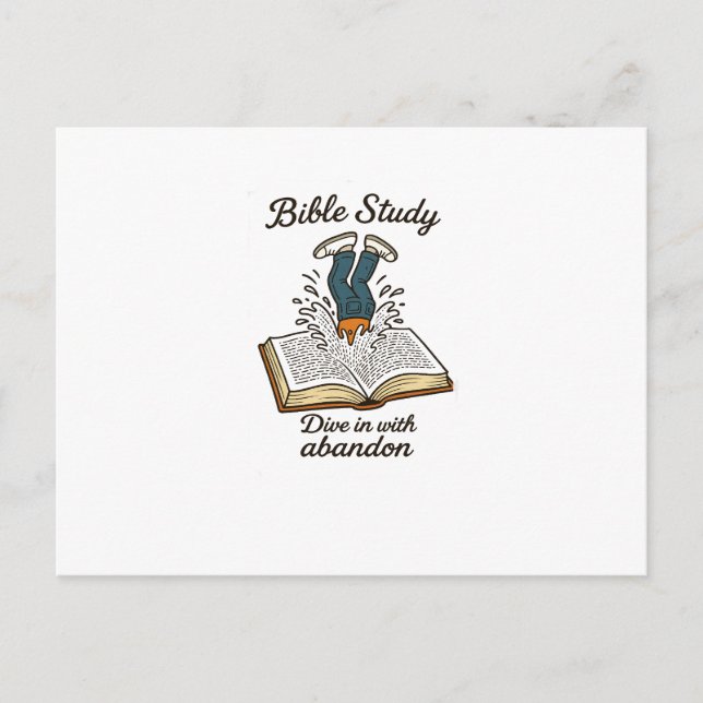 Bible study invitation postcard (Front)